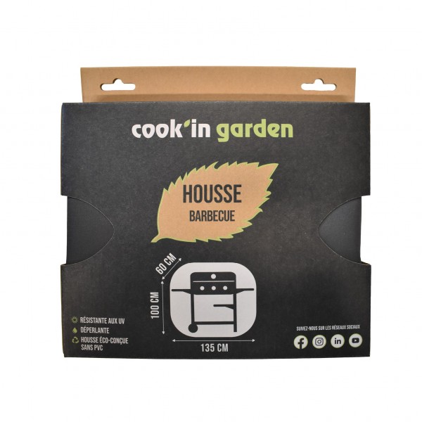 HOUSSE DE PROTECTION BARBECUE OU DESSERTE COOK IN GARDEN