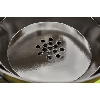 Bac émaillé pour barbecue charbon