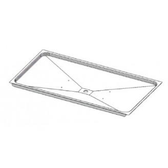 Grease trap for 3-burner barbecue