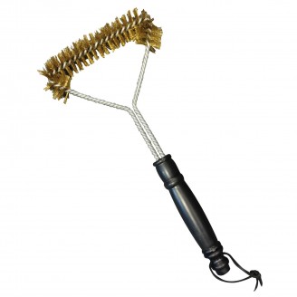 Brosse de nettoyage en "T" - Cuivre - Pour barbecue