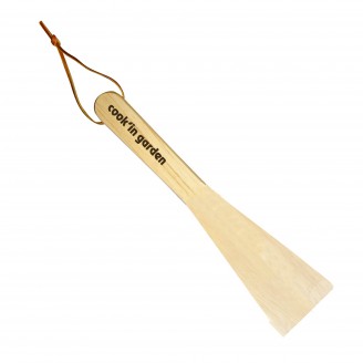 Houten schraper voor plancha