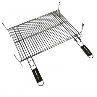 Grille double à pieds - 60x40cm