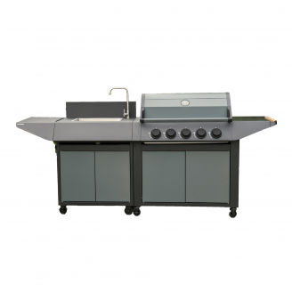 Gasgrill BURN 80 PREMIUM + Spüle