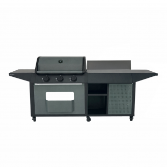 BURN 80 Gas Barbecue with Side Table