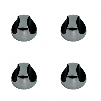 Lot de 4 boutons de réglage universel Ø5,8 cm