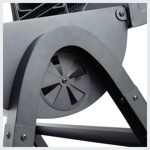 TONINO - Barbacoa de carbón fiable y elegante.