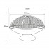 JUNTO Fonte - Elegant, modern brazier.