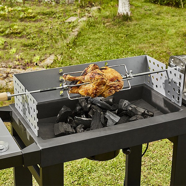 EASY 60 - Eenvoudige en innovatieve houtskoolbarbecue
