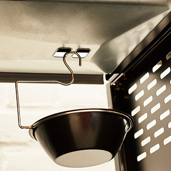 Cook'in Garden FIDGI 4 - Cuisine D'extérieur Modulable Avec Barbecue Gaz 4 Brûleurs, Plancha Et évier - Idéal Pour Jardin Et Terrasse